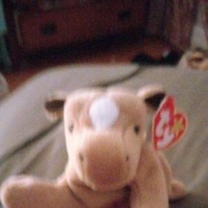 Ty Plush Toy - Brown and White